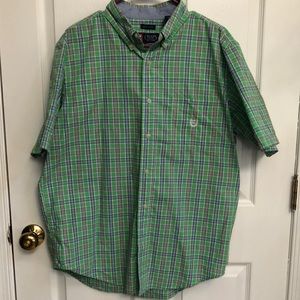Chaps Dress Shirt Easy Care size Large